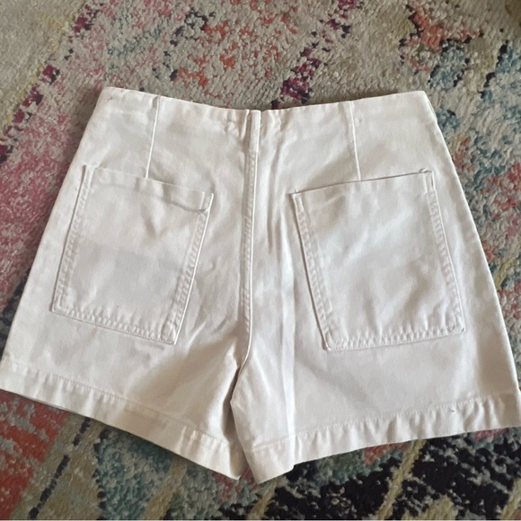 Bloggers Favorite Zara Denim Shorts with Golden Buttons size 10 - Picture 3 of 4